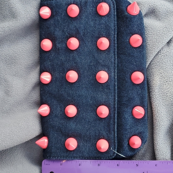 Deux Lux denim clutch purse - Picture 9 of 9